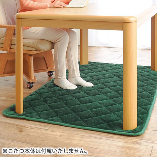 「極あったかダイニングこたつ布団（マット付）（こたつ布団）」｜詳細画像