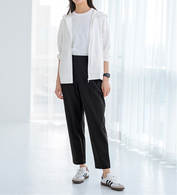 BELLUNA（ベルーナ）の「シャリのび！速乾テーパードパンツ（テーパードパンツ）」｜詳細画像