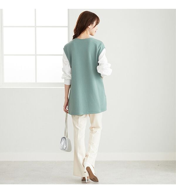 BELLUNA（ベルーナ）の「ポケット付ベストアンサンブル（アンサンブル）」｜詳細画像