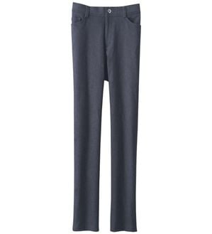 BELLUNA（ベルーナ）の「美脚ストレッチ裏起毛パンツ（フルレングスパンツ）」｜デニム調