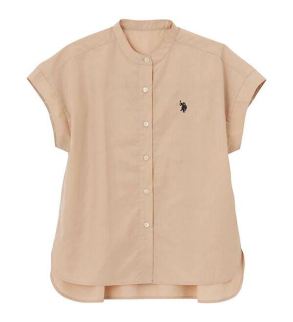 GeeRA（ジーラ）の「【ＵＳ．ＰＯＬＯ．ＡＳＳＮ】フレンチスリーブシャツ（シャツ）」｜詳細画像