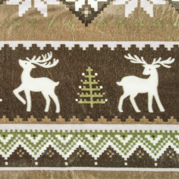 iellio（イエリオ）の「【８日間限定価格】もこもこボアとフランネルの毛布にもなるあったか布団カバー＜フランネル・北欧調・肌ざわり＞（掛布団カバー）」｜詳細画像