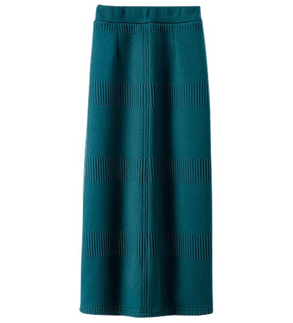 BELLUNA（ベルーナ）の「ボーダージャカードナロースカート（ロングスカート）」｜詳細画像