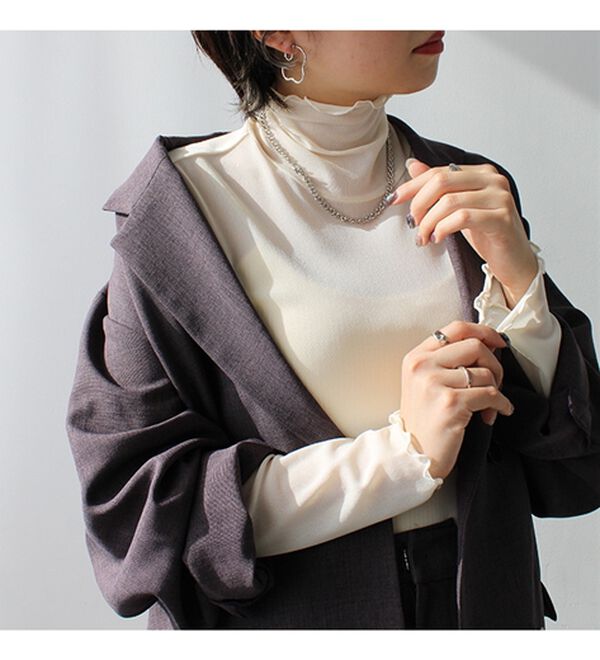 GeeRA（ジーラ）の「パワーネットシアートップス（カットソー）」｜詳細画像