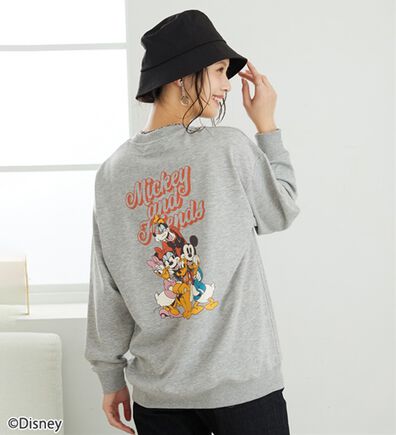 BELLUNA（ベルーナ）の「＜Ｄｉｓｎｅｙ＞【ミッキー＆フレンズ】バックプリントトレーナー（トレーナー・スウェット）」