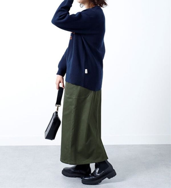 BELLUNA（ベルーナ）の「＜ｓｏｒａｆｕｋｕ＞裏トリコット起毛素材スカート（ロングスカート）」｜詳細画像