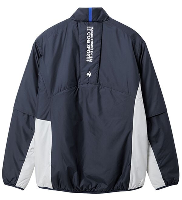 「ストレッチプリーツ中わたプレーブルゾン（メンズスポーツウェア（アウター））」｜詳細画像