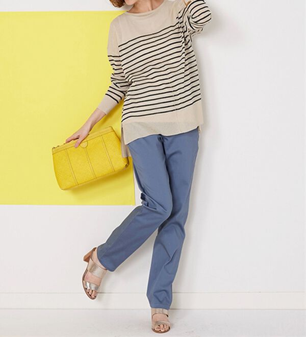 BELLUNA（ベルーナ）の「サラッと爽快！シアー素材ゆったりアンサンブル（アンサンブル）」｜詳細画像