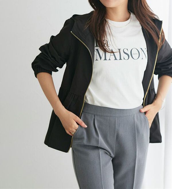 Pierrot（ピエロ）の「【イージーケア】選べるロゴＴシャツ（Tシャツ）」｜詳細画像