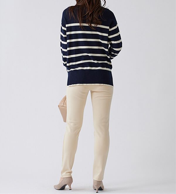 BELLUNA（ベルーナ）の「裏ベロアストレッチ素材レギンスパンツ【Prima fit pants】（スパッツ・レギンス）」｜詳細画像
