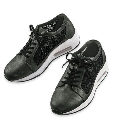 ルフラン（ルフラン）の「４Ｅフラワーレーススニーカー（スニーカー）」