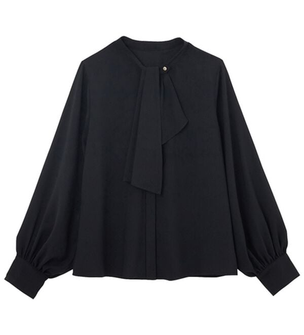 GeeRA（ジーラ）の「２ＷＡＹドレープスカーフタイブラウス（ブラウス）」｜詳細画像