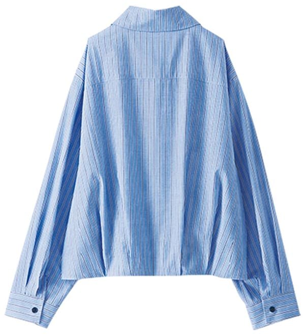 BELLUNA（ベルーナ）の「ぽわんと可愛いタック使いシャツブラウス（シャツ）」｜詳細画像