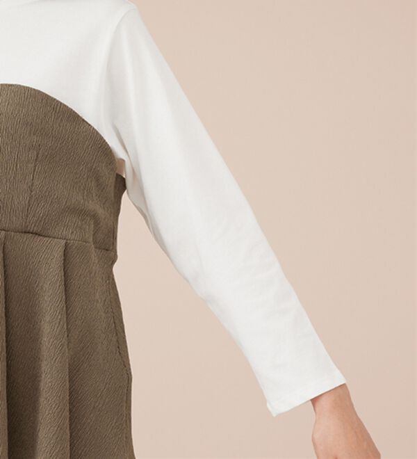 BELLUNA（ベルーナ）の「ビスチェ風ドッキングチュニック（チュニック）」｜詳細画像