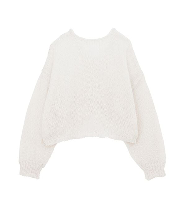 RANAN（ラナン）の「モヘアライク２ＷＡＹギャザーニット（ニット・セーター）」｜詳細画像