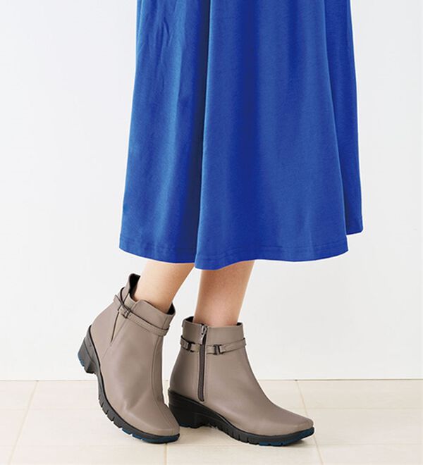 ルフラン（ルフラン）の「＜リフレッシュウォーク＞サイドゴア防水ショートブーツ（ブーツ）」｜詳細画像