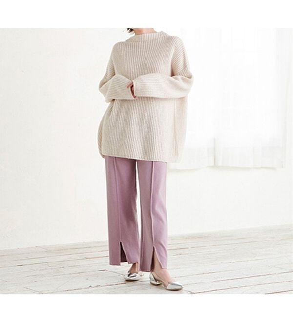 RANAN（ラナン）の「ふんわり！あぜ編ニットプルオーバー（ニット・セーター）」｜詳細画像