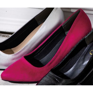 GeeRA（ジーラ）の「【美ラク】走れる美脚ヒールパンプス（パンプス）」