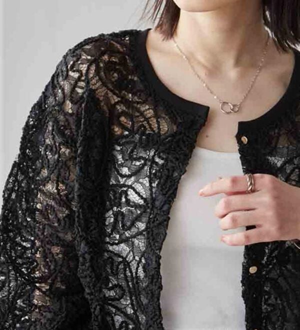 RANAN（ラナン）の「シアーレースカーディガン（その他カーディガン）」｜詳細画像