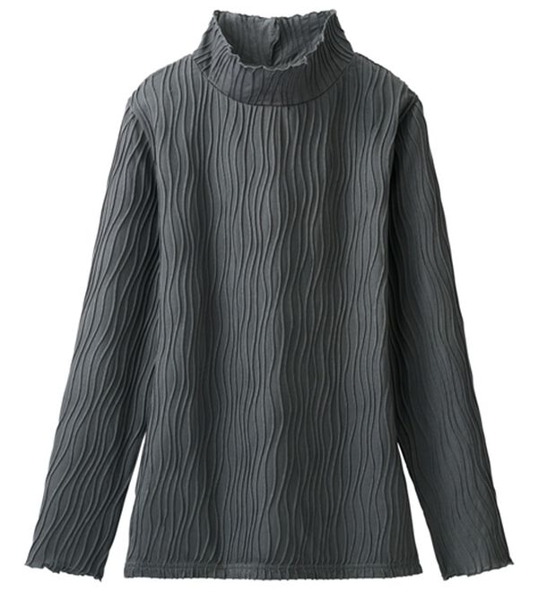 「【３色組】重ね着を楽しむメロウジャカードインナー（肌着・インナーウェア）」｜詳細画像