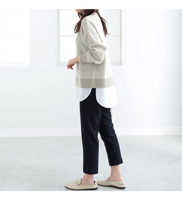 BELLUNA（ベルーナ）の「ストレッチ素材美脚テーパードパンツ（テーパードパンツ）」｜詳細画像