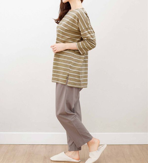 LAVIENNE（ラヴィエンヌ）の「１日中着ていたくなる綿１００％パジャマ（パジャマ・ルームウェア）」｜詳細画像