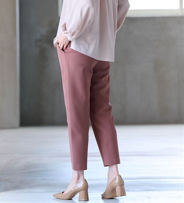 RANAN（ラナン）の「美脚シルエットクロップドパンツ（フルレングスパンツ）」｜詳細画像