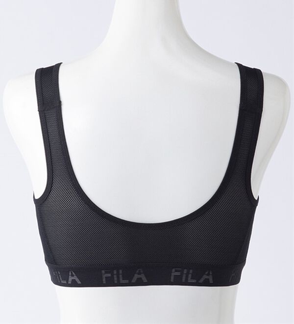 LAVIENNE（ラヴィエンヌ）の「＜ＦＩＬＡ＞メッシュ素材ハーフトップブラ（ブラジャー）」｜詳細画像