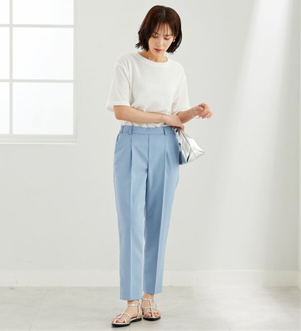 BELLUNA（ベルーナ）の「ジャカード素材プルオーバー（カットソー）」｜詳細画像