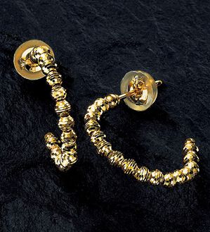 ルフラン（ルフラン）の「１８金シャインフープピアス（イヤリング・ピアス）」｜1