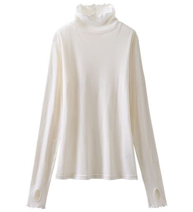 LAVIENNE（ラヴィエンヌ）の「【医師オススメ】綿１００％ＵＶ対策涼やかシアーインナー＜素肌ベール＞（肌着・インナーウェア）」