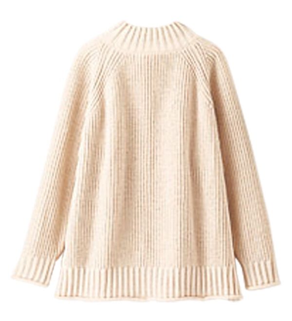 BELLUNA（ベルーナ）の「モール素材チャンキーニットプルオーバー（ニット・セーター）」｜詳細画像