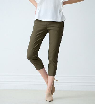 RANAN（ラナン）の「【4つの機能付】美脚クロップドパンツ（クロップドパンツ）」