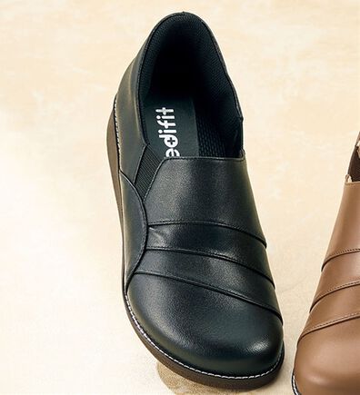 ルフラン（ルフラン）の「＜メディフィット＞５Ｅ切替デザインスリッポン（スリッポン）」