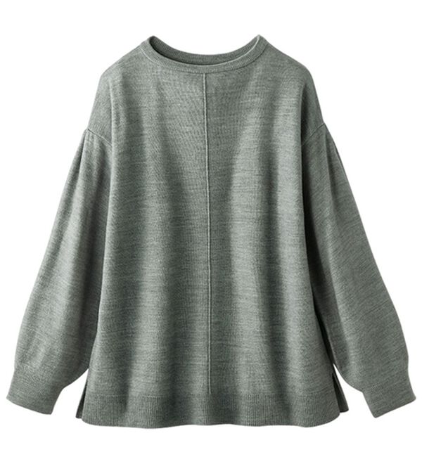 BELLUNA（ベルーナ）の「ふんわりカシミヤタッチニットプルオーバー（ニット・セーター）」｜詳細画像