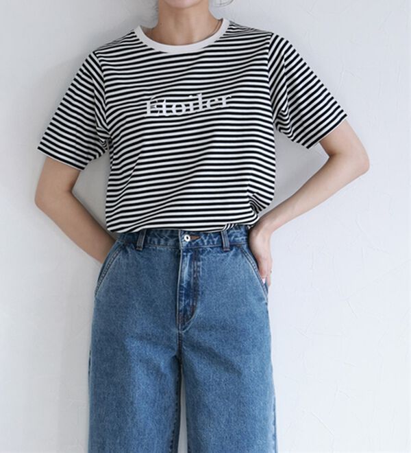 Pierrot（ピエロ）の「【イージーケア】選べるロゴＴシャツ（Tシャツ）」｜詳細画像