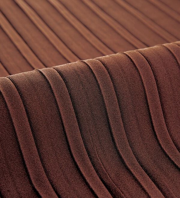 BELLUNA（ベルーナ）の「サイドプリーツ配色切替ワンピース（チュニックワンピース）」｜詳細画像