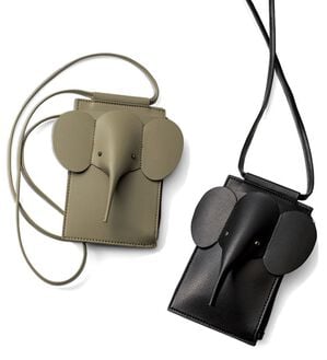 BELLUNA（ベルーナ）の「ゾウさんモチーフ　貴重品ポシェット（その他バッグ）」｜詳細画像