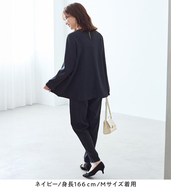 Viola e Viola（ヴィオラ エ ヴィオラ）の「【入学式・卒業式】Ａラインセレモニーセットアップ（パンツスーツ）」｜詳細画像