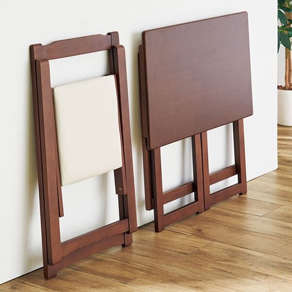 「折りたたみデスク＆チェア２（デスク・学習机）」｜詳細画像