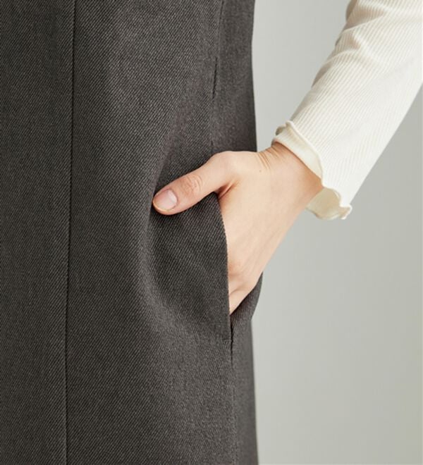 BELLUNA（ベルーナ）の「体型カバージャンパースカート（ジャンパースカート）」｜詳細画像