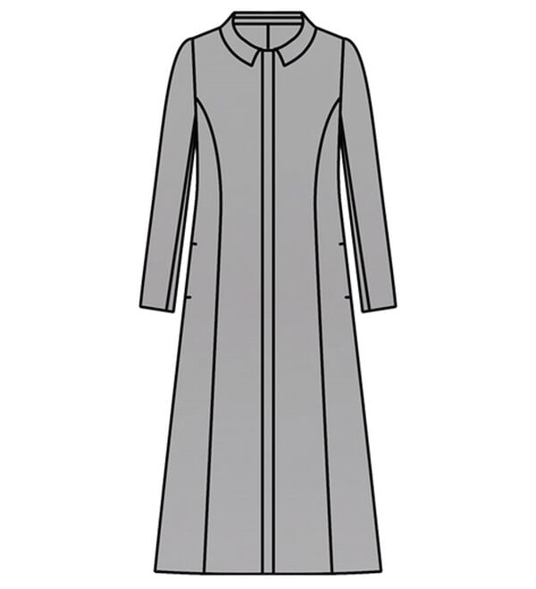 BELLUNA（ベルーナ）の「はっ水素材フォーマルコート（ライナー付）（ブラックフォーマル（喪服・礼服））」｜詳細画像