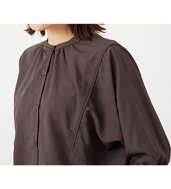 BELLUNA（ベルーナ）の「袖切替ドルマンデザインブラウス（ブラウス）」｜詳細画像