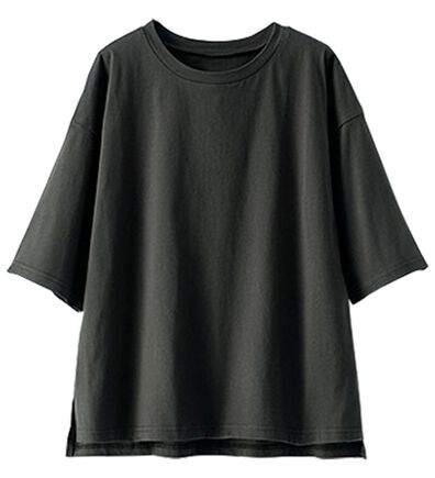 BELLUNA（ベルーナ）の「綿１００％汗染み対策短丈プルオーバー（カットソー）」