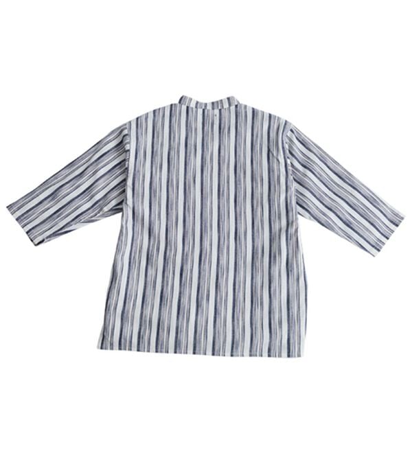 「ざっくり木綿のゆったりリラックスシャツ（メンズシャツ）」｜詳細画像