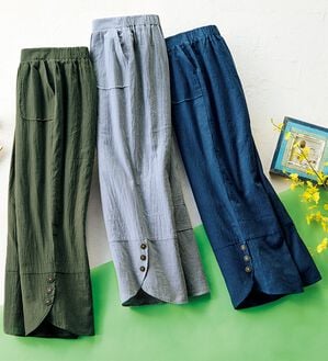 ルフラン（ルフラン）の「【３本組】爽快＊綿１００％パンツ＜ポルルン＞（その他パンツ）」｜詳細画像