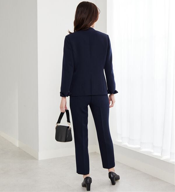 BELLUNA（ベルーナ）の「＜Ｃ／Ｓ＞ノーカラージャケット（ノーカラージャケット）」｜詳細画像