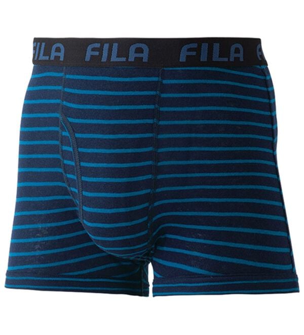 「【４枚組】＜フィラ＞スタイリッシュデザインボーダーボクサー（メンズボクサーパンツ）」｜詳細画像
