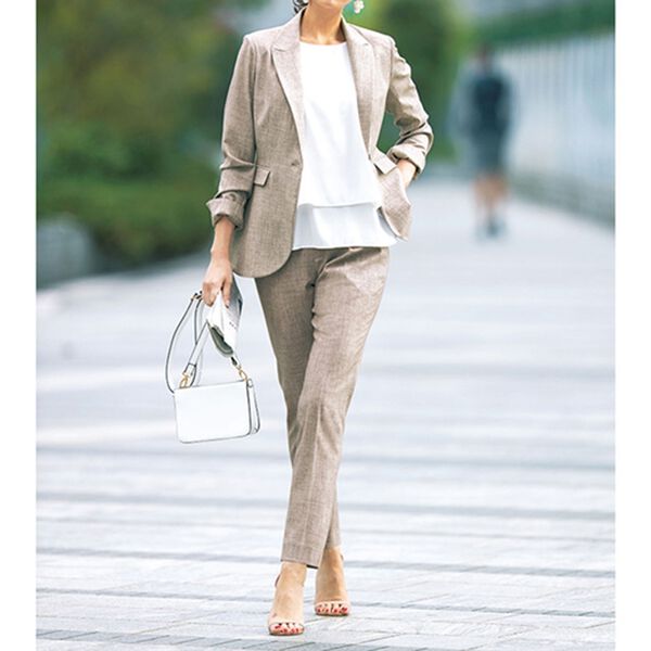 RANAN（ラナン）の「洗える！夏のテーパードパンツ（テーパードパンツ）」｜詳細画像