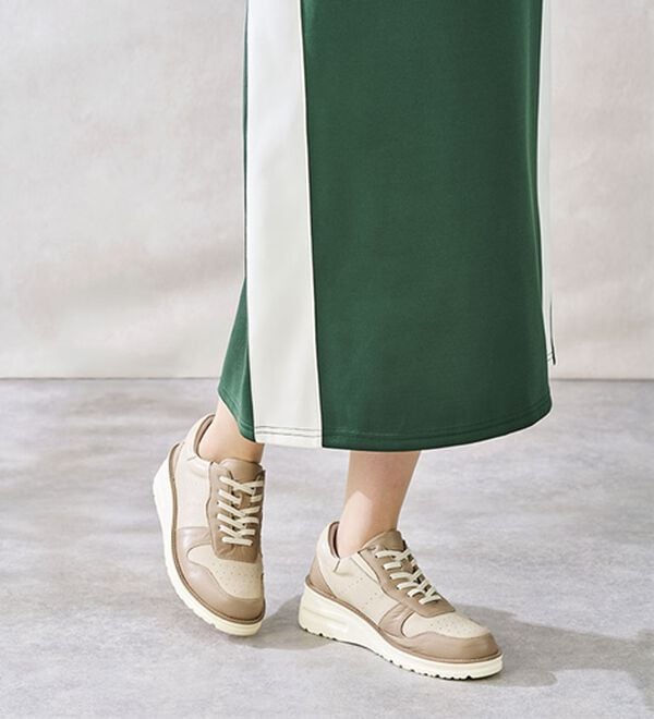 ルフラン（ルフラン）の「＜ラシーナリュクス＞サッと履ける４Ｅレザースニーカー（スニーカー）」｜詳細画像